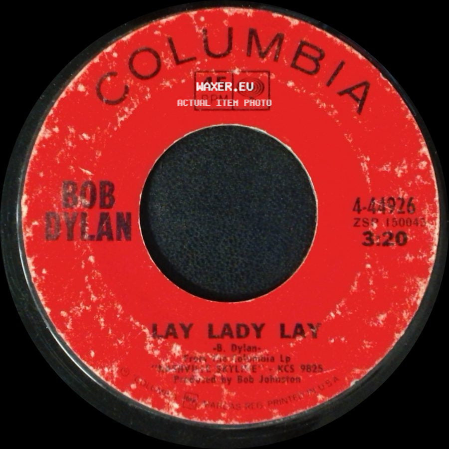 Bob Dylan - Lay Lady Lay / Peggy Day side A