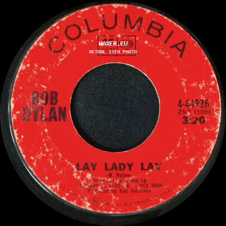Bob Dylan - Lay Lady Lay / Peggy Day side A