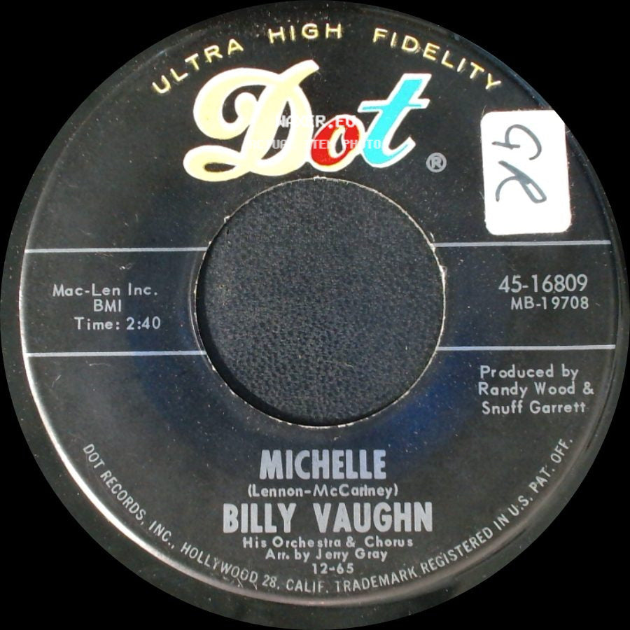 Billy Vaughn - Elaine / Michelle side B