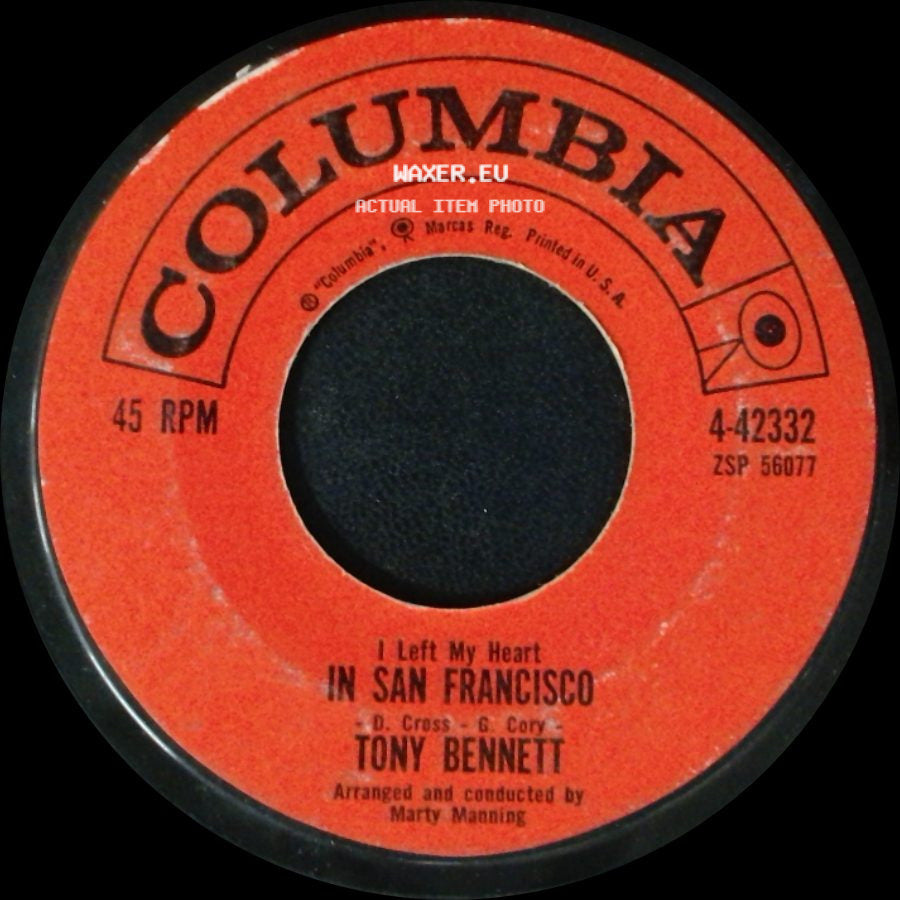 Tony Bennett - Once Upon A Time / I Left My Heart In San Francisco side B
