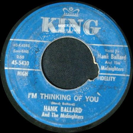 Hank Ballard And The Midnighters - The Hoochi Coochi Coo / I'm Thinking Of You side B