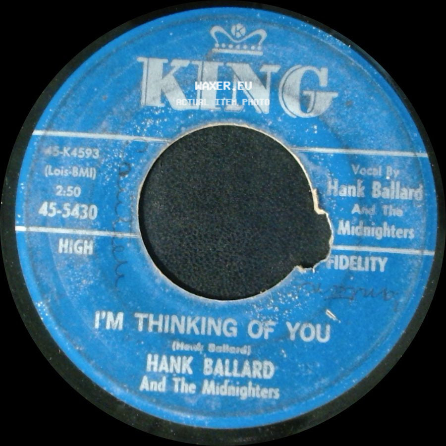 Hank Ballard And The Midnighters - The Hoochi Coochi Coo / I'm Thinking Of You side B
