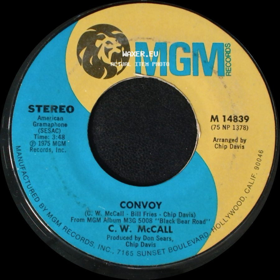 C. W. Mccall - Convoy / Long Lonesome Road side A