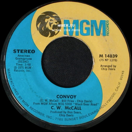C. W. Mccall - Convoy / Long Lonesome Road side A