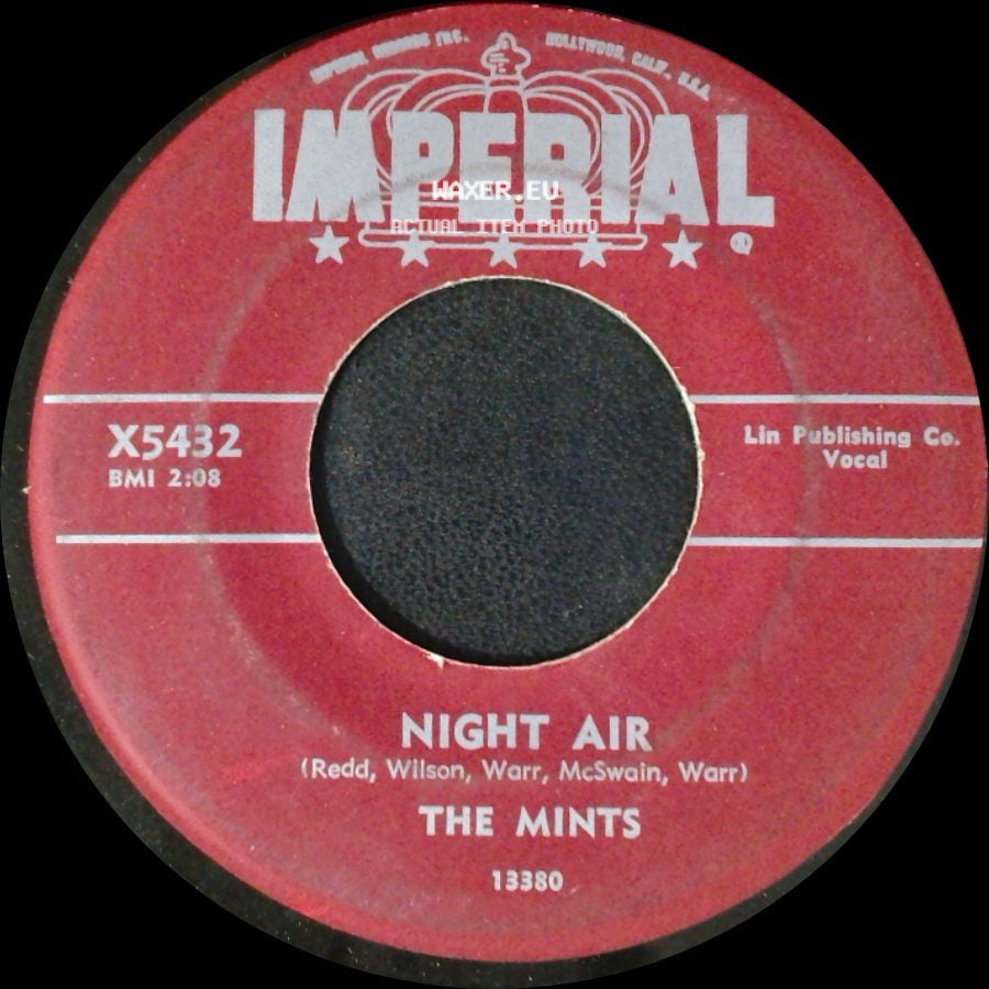 The Mints / Ken Copeland - Night Air / Pledge Of Love side A