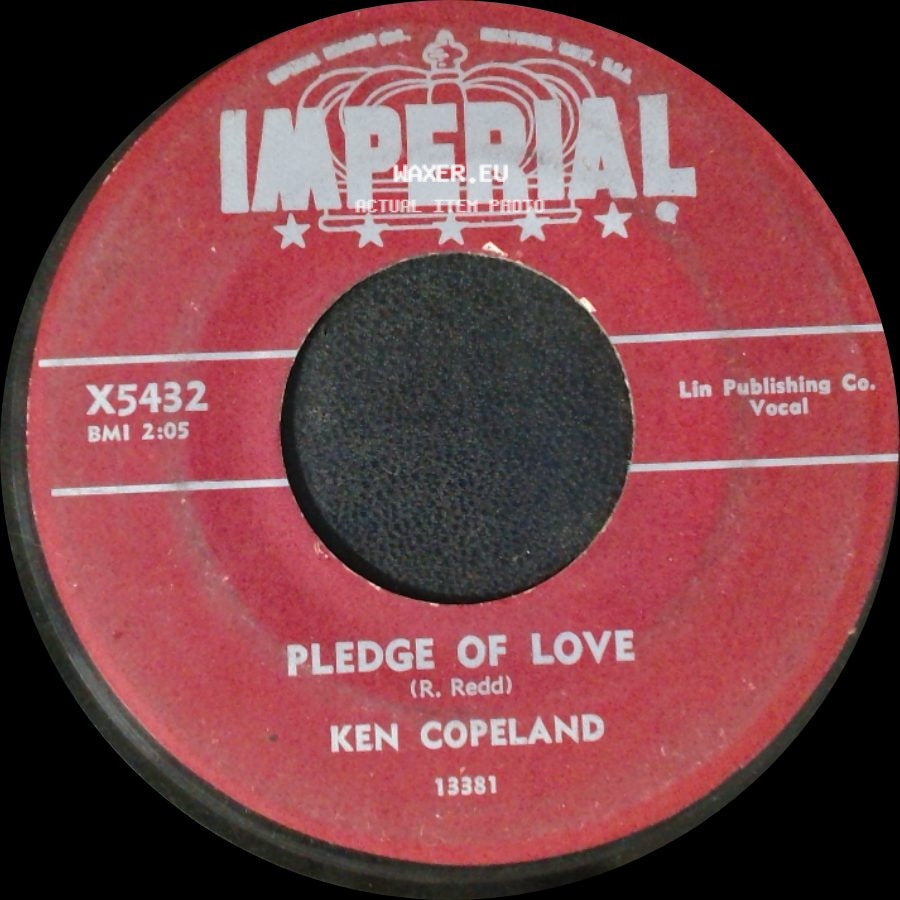 The Mints / Ken Copeland - Night Air / Pledge Of Love side B