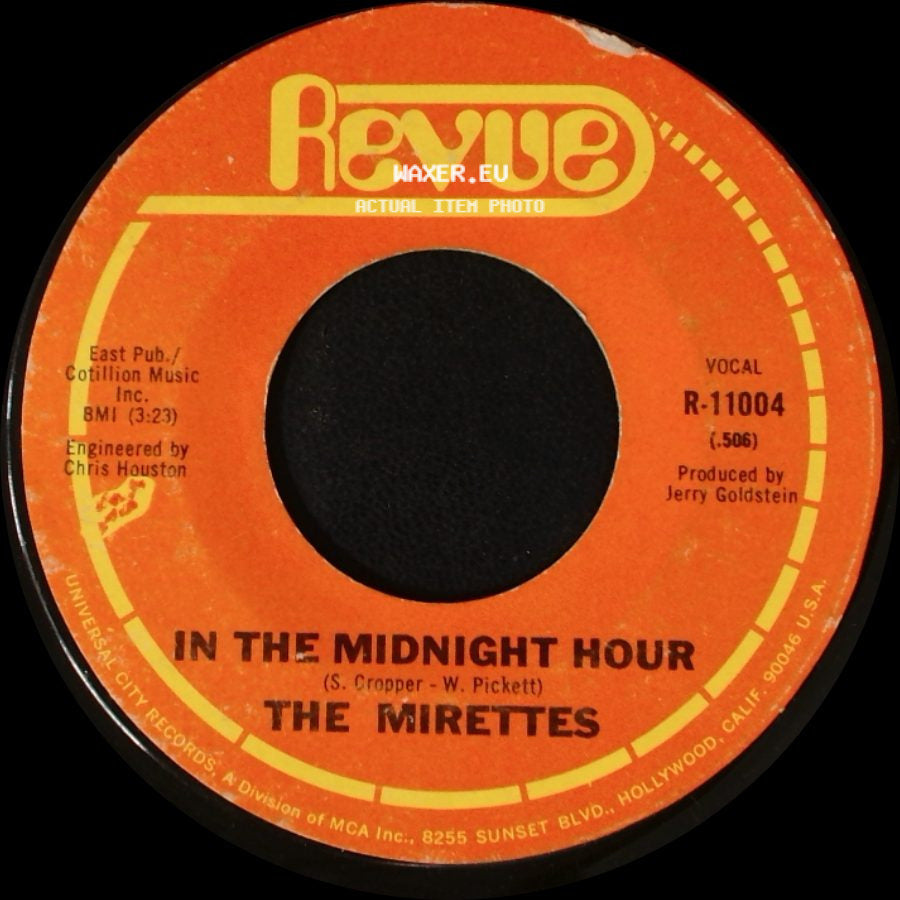 The Mirettes - In The Midnight Hour / To Love Somebody side A