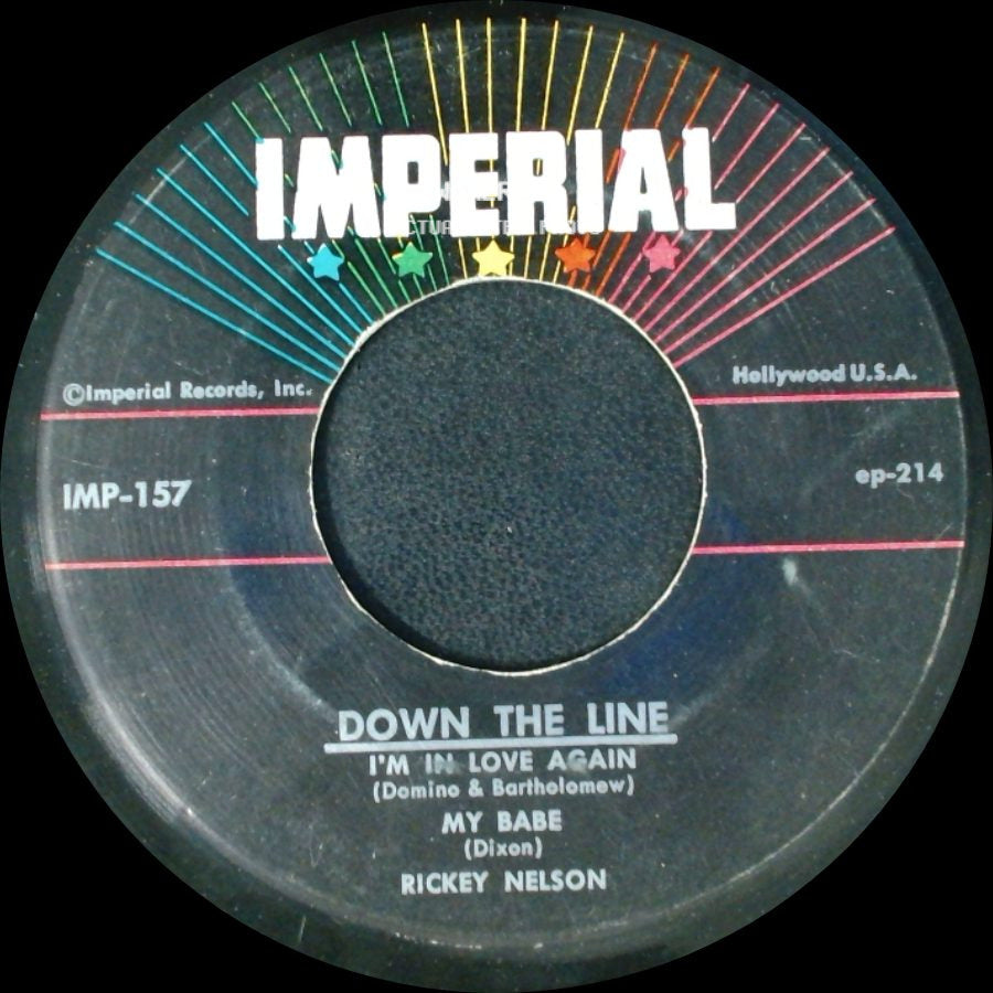 Rickey Nelson - Down The Line / Down The Line side A