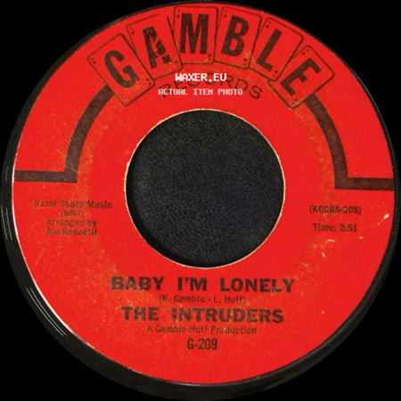 The Intruders - Baby I'm Lonely / A Love That's Real side A