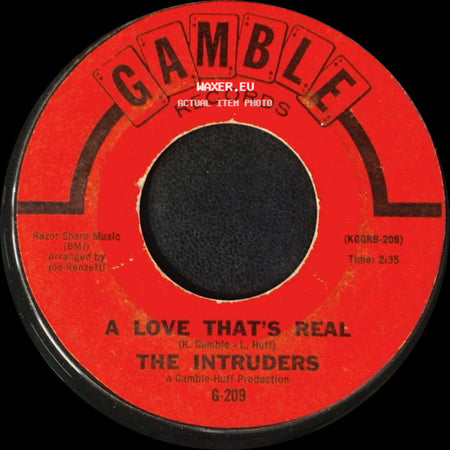 The Intruders - Baby I'm Lonely / A Love That's Real side B