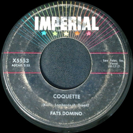 Fats Domino - Coquette / Whole Lotta Loving side A