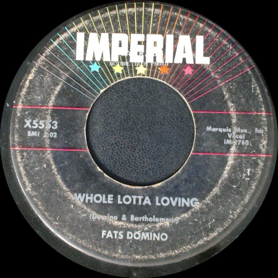 Fats Domino - Coquette / Whole Lotta Loving side B