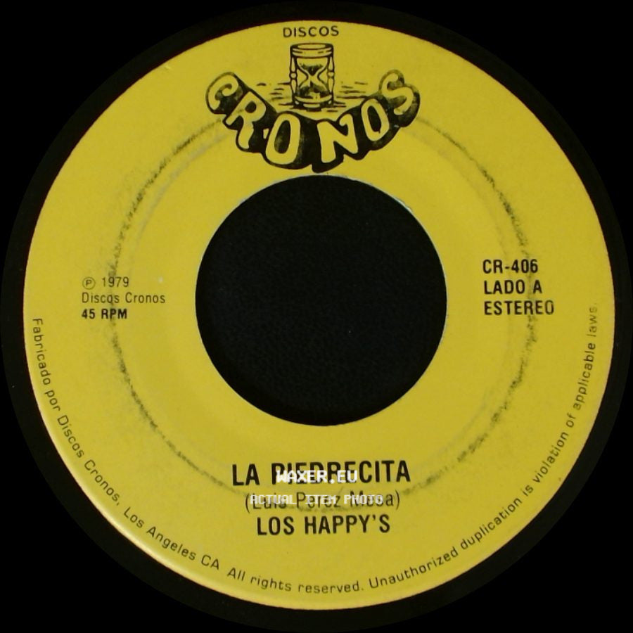 Los Happy's - La Piedrecita / Besame Y Olvidame side A
