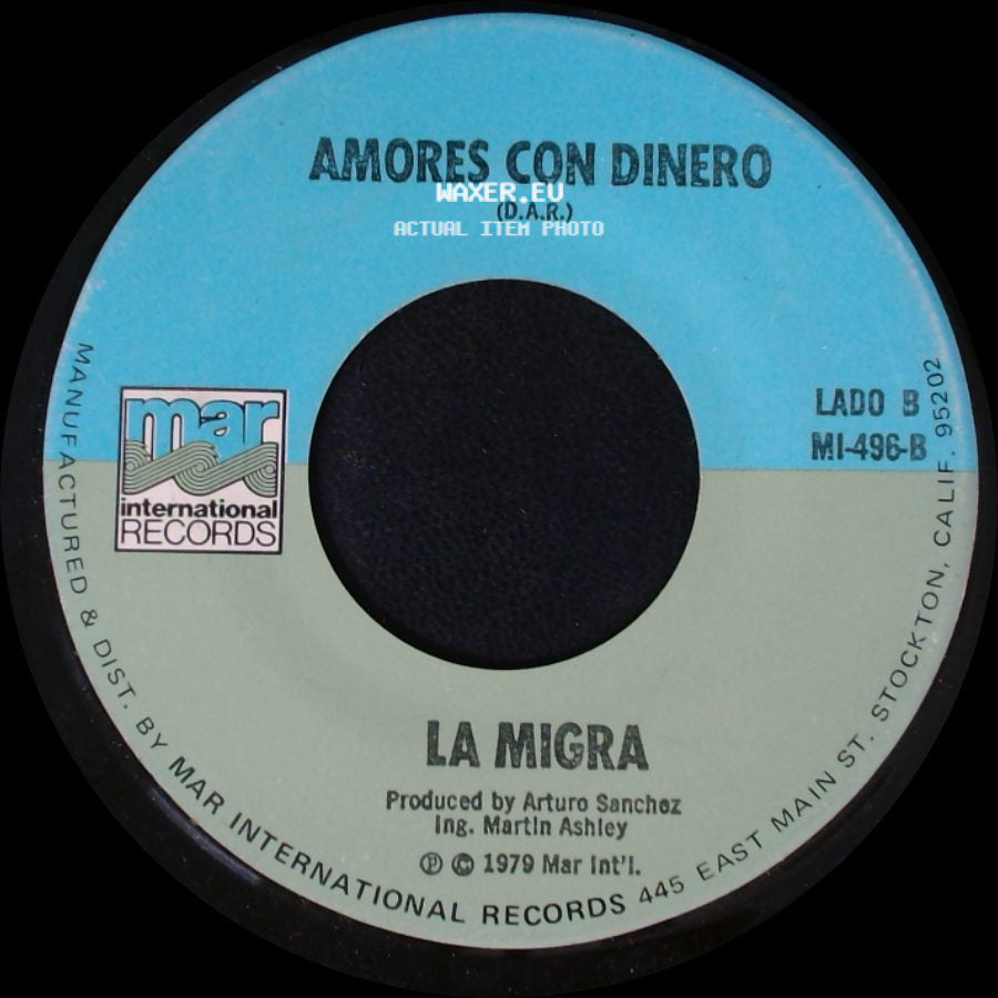 Amargo Dolor / La Migra - La Migra / Amores Con Dinero side B
