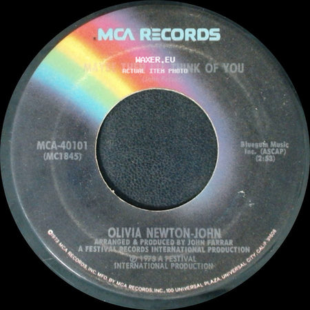 Olivia Newton-John - Maybe Then I'll Think Of You / Let Me Be There side A