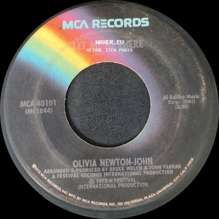 Olivia Newton-John - Maybe Then I'll Think Of You / Let Me Be There side B