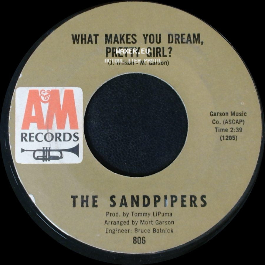 The Sandpipers - Guantanamera / What Makes You Dream, Pretty Girl? side B