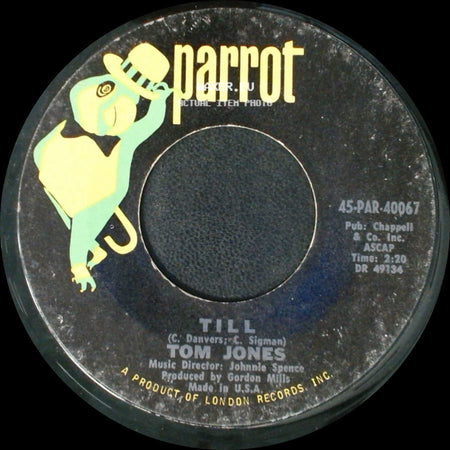 Tom Jones - One Day Soon / Till side B