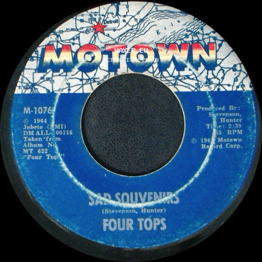 Four Tops - Sad Souvenirs / I Can't Help Myself side A