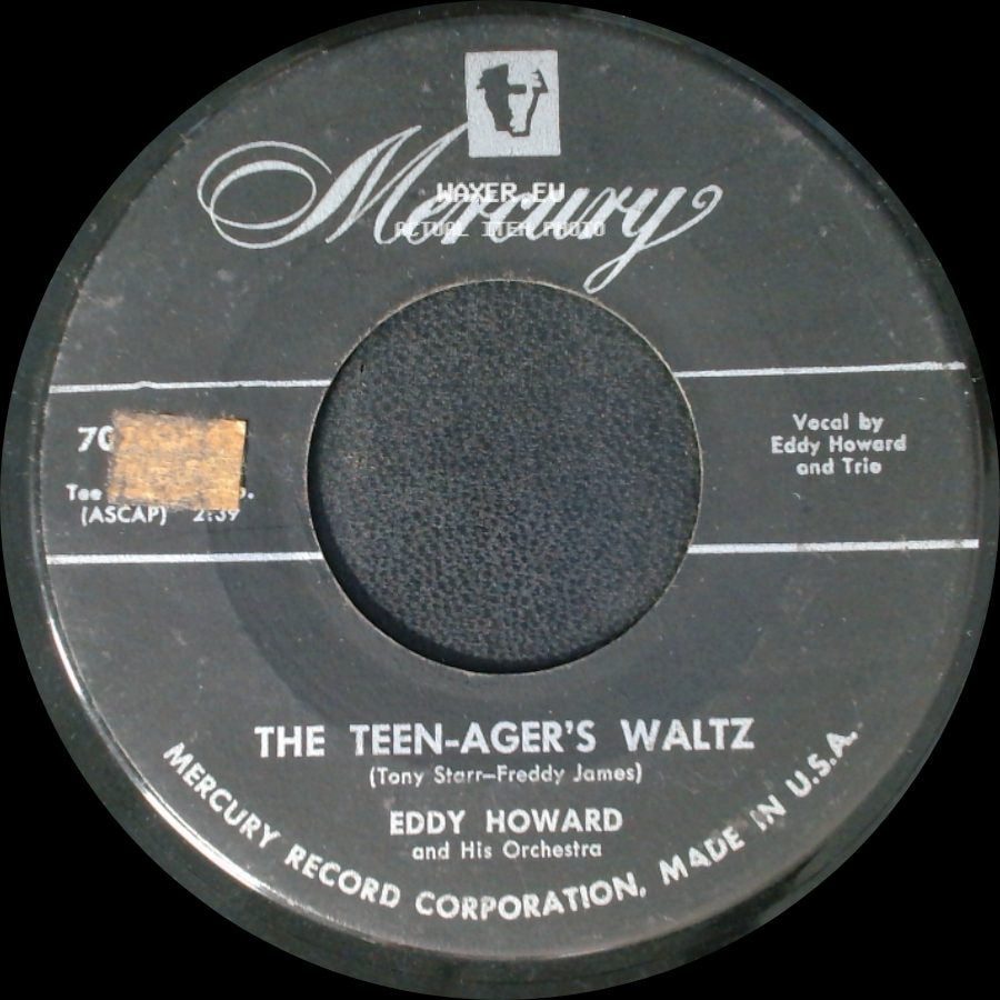 Eddy Howard And His Orchestra - Choo-Choo Cha-Cha / The Teen-Ager's Waltz side B