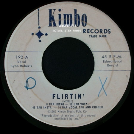 Lynn Roberts - Flirtin' / Flirtin' side B