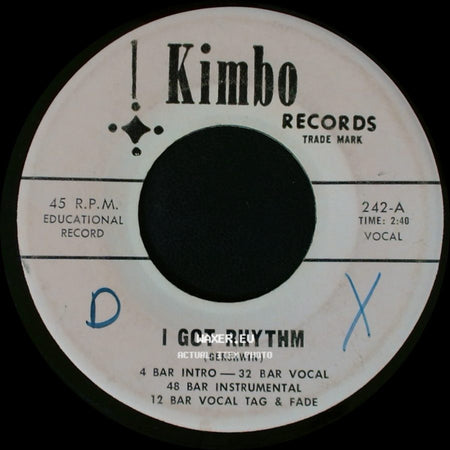 Unknown Artist - I Got Rhythm / I Got Rhythm side B