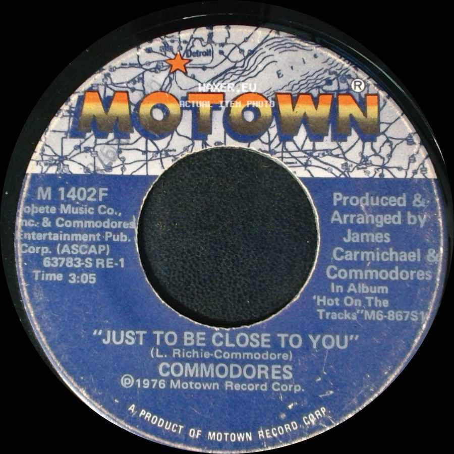 Commodores - Thumpin' Music / Just To Be Close To You side B