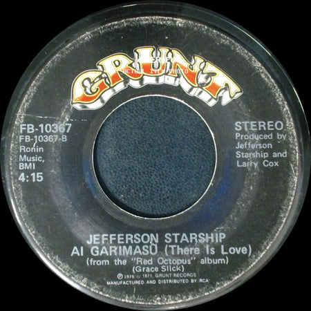 Jefferson Starship - Miracles / Ai Garimasu (There Is Love) side B