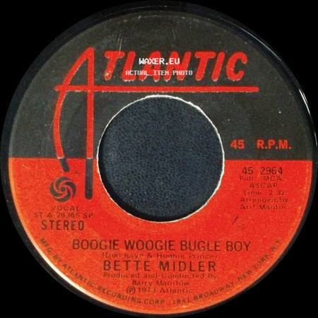 Bette Midler - Boogie Woogie Bugle Boy / Delta Dawn side A