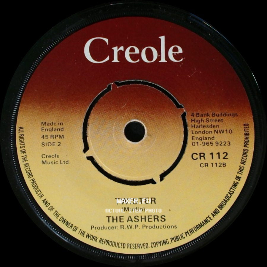 John Asher / The Ashers - Lets Twist Again / Twister side B