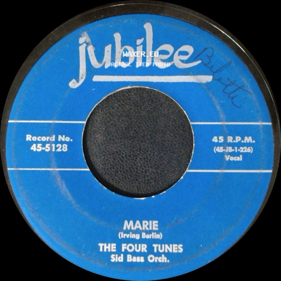 The Four Tunes - I Gambled With Love / Marie side B
