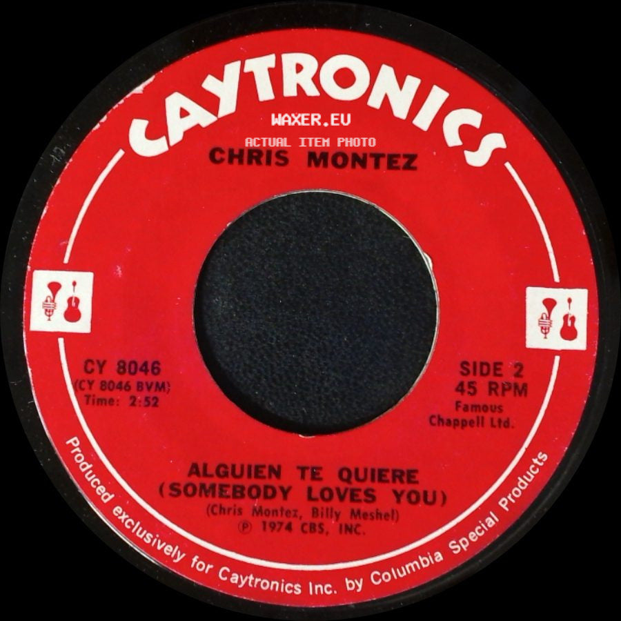 Chris Montez - Ay No Digas / Alguien Te Quiere (Somebody Loves You) side B