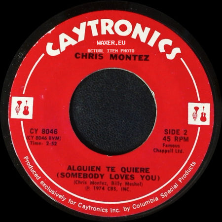 Chris Montez - Ay No Digas / Alguien Te Quiere (Somebody Loves You) side B