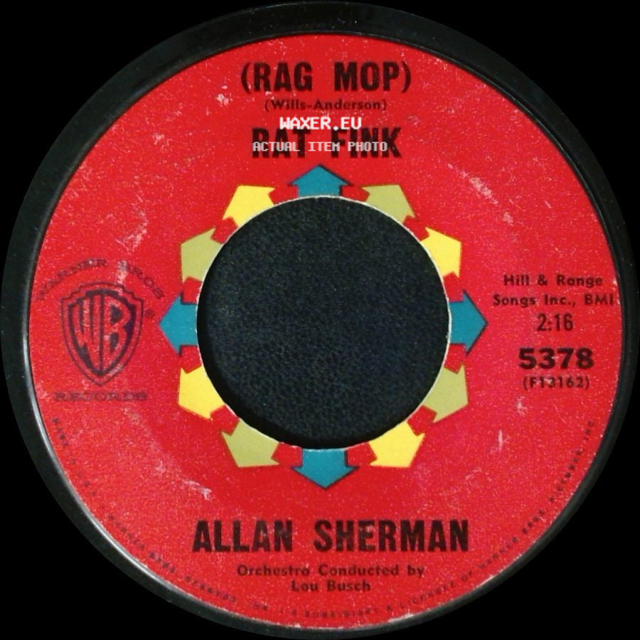 Allan Sherman - Hello Mudduh, Hello Fadduh! (A Letter From Camp) / Rat Fink side B