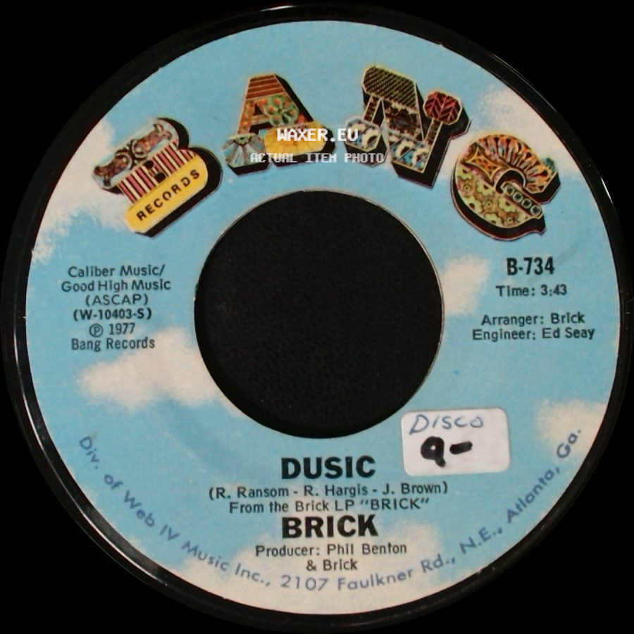 Brick - Happy / Dusic side B
