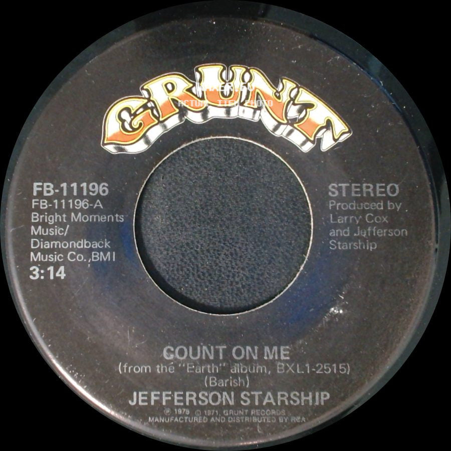 Jefferson Starship - Count On Me / Show Yourself side A