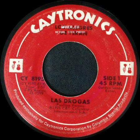 Los Alegres De Teran - Las Drogas / Las Redadas side A