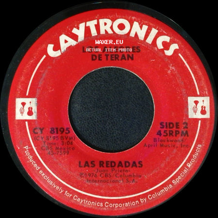 Los Alegres De Teran - Las Drogas / Las Redadas side B
