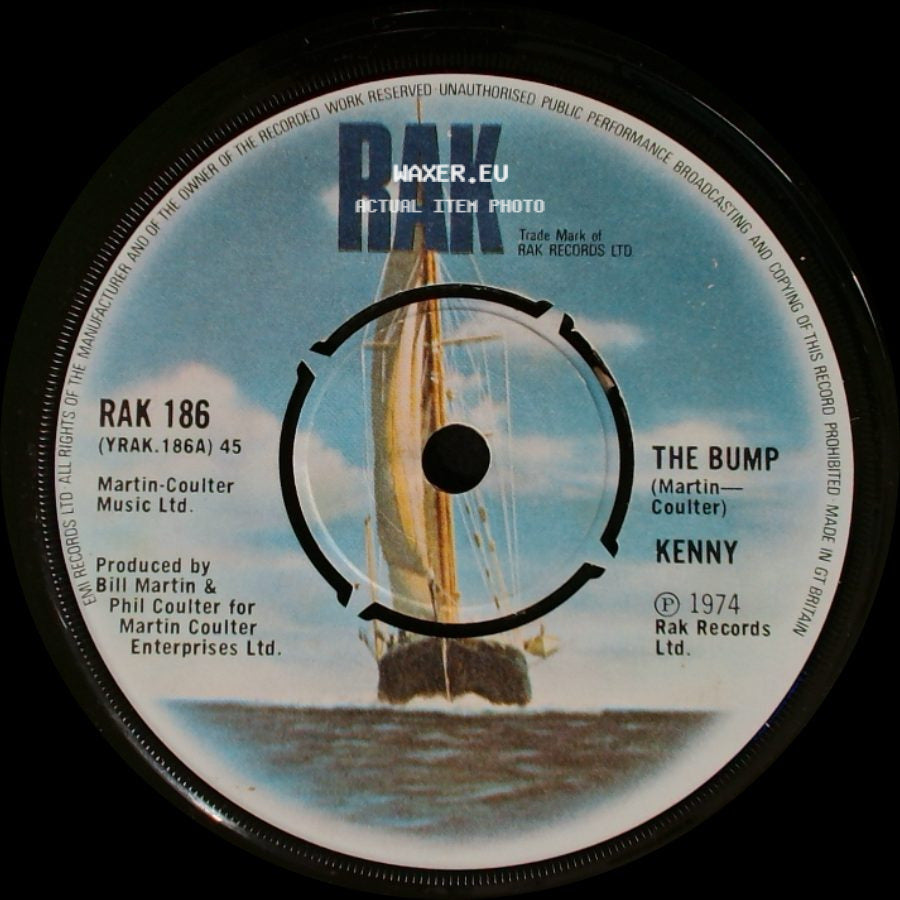 Kenny - Forget The Janes, The Jeans And The Might Have Beens / The Bump side B