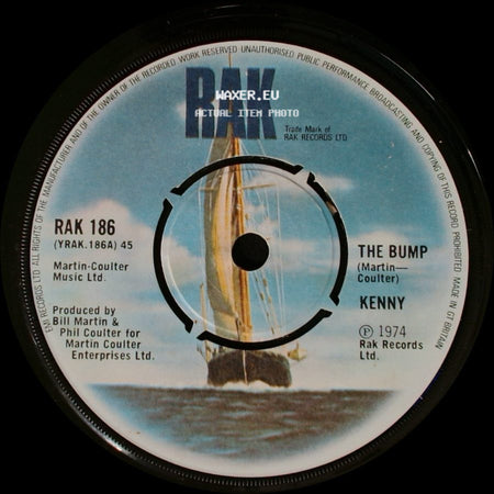 Kenny - Forget The Janes, The Jeans And The Might Have Beens / The Bump side B