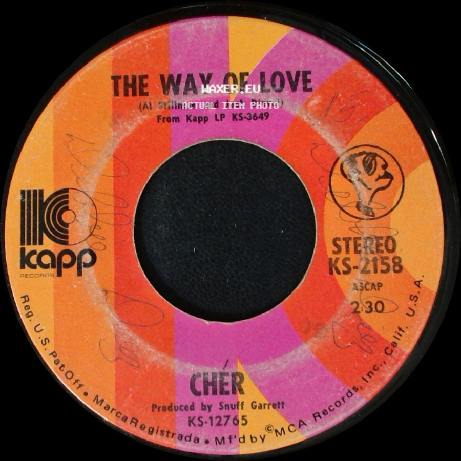 Cher / Chér - Don't Put It On Me / The Way Of Love side B