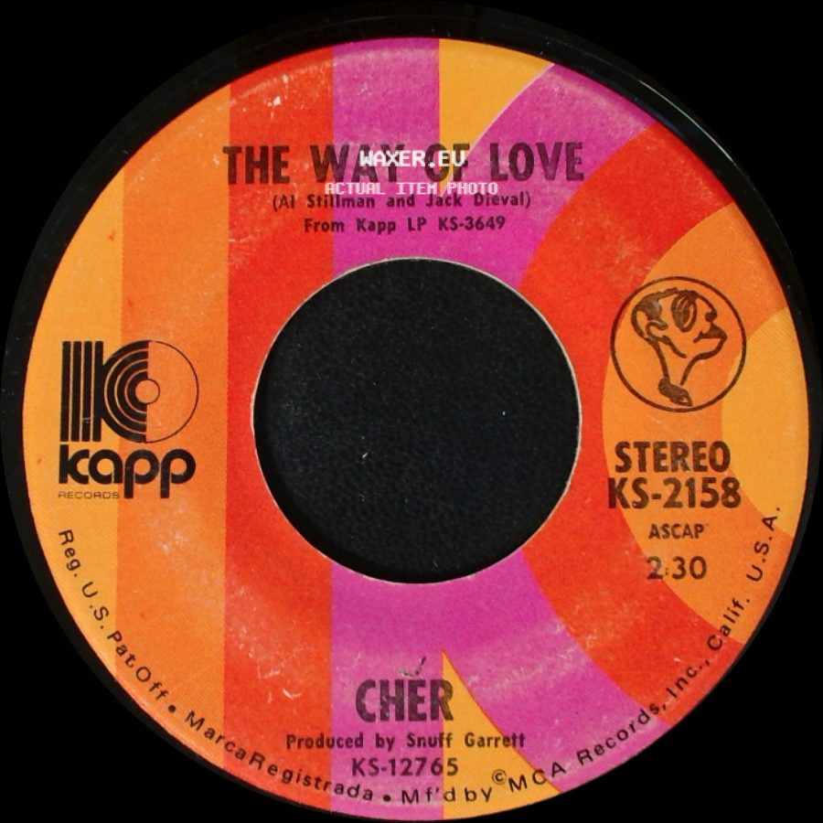 Chér - The Way Of Love / Don't Put It On Me side A