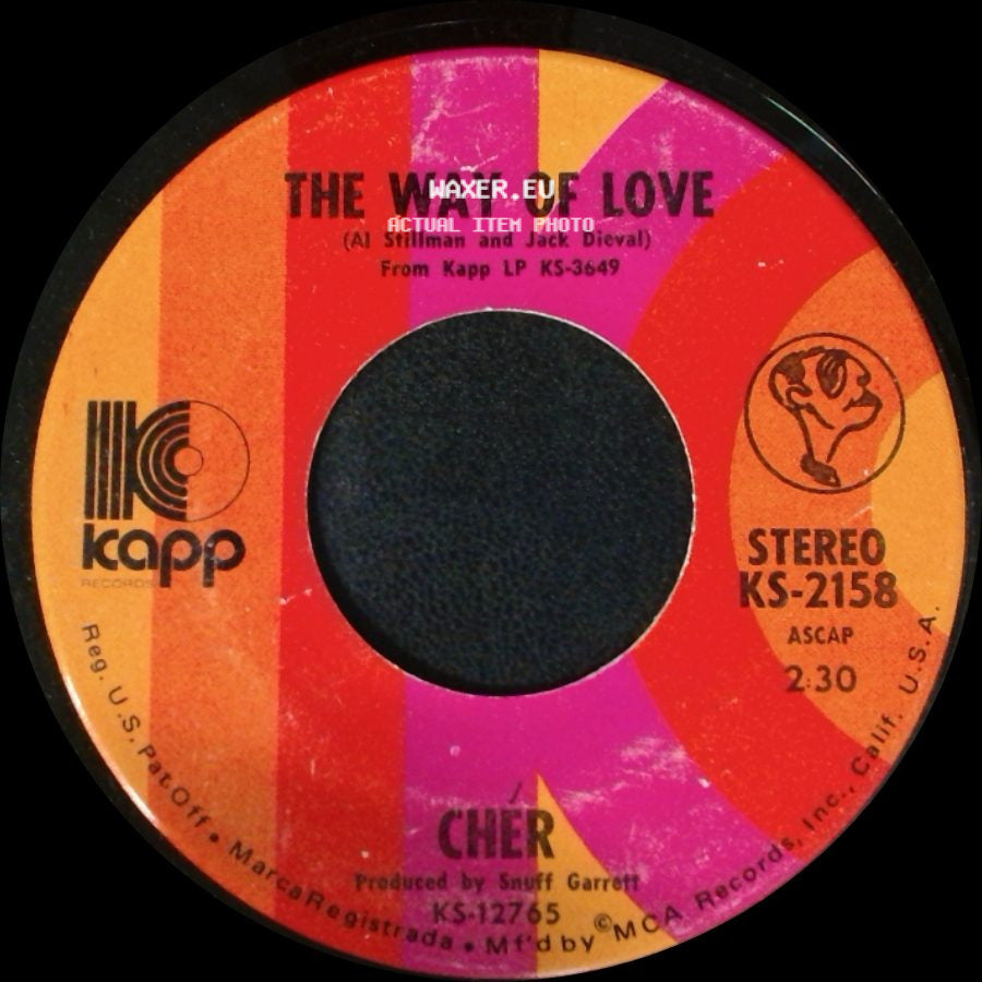 Cher / Chér - The Way Of Love / Don't Put It On Me side A
