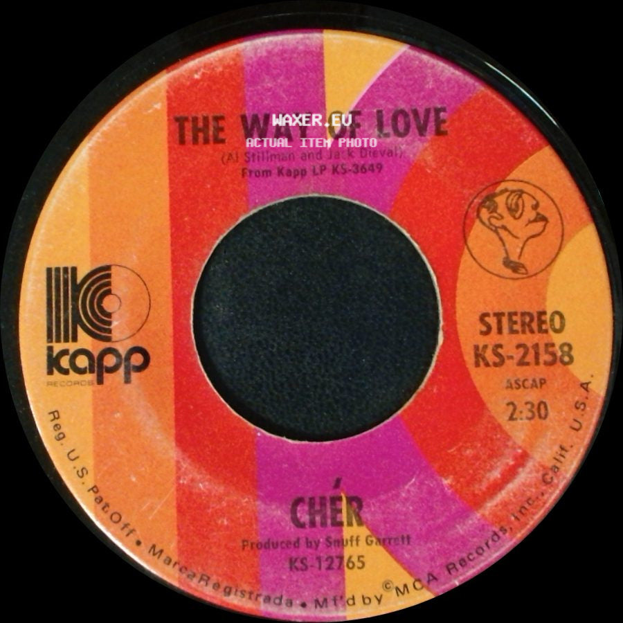 Chér - The Way Of Love / Don't Put It On Me side A