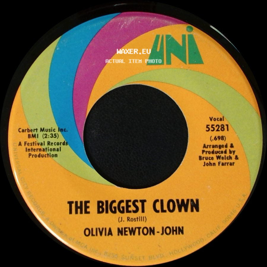 Olivia Newton-John - The Biggest Clown / If Not For You side A