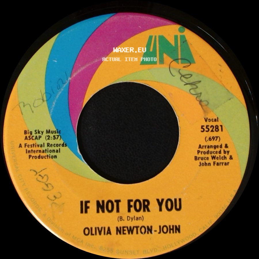 Olivia Newton-John - The Biggest Clown / If Not For You side B