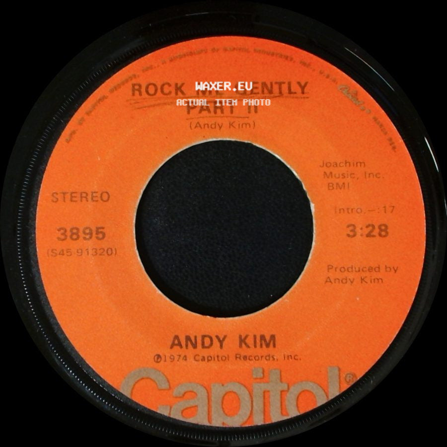 Andy Kim - Rock Me Gently Part Ii / Rock Me Gently side A