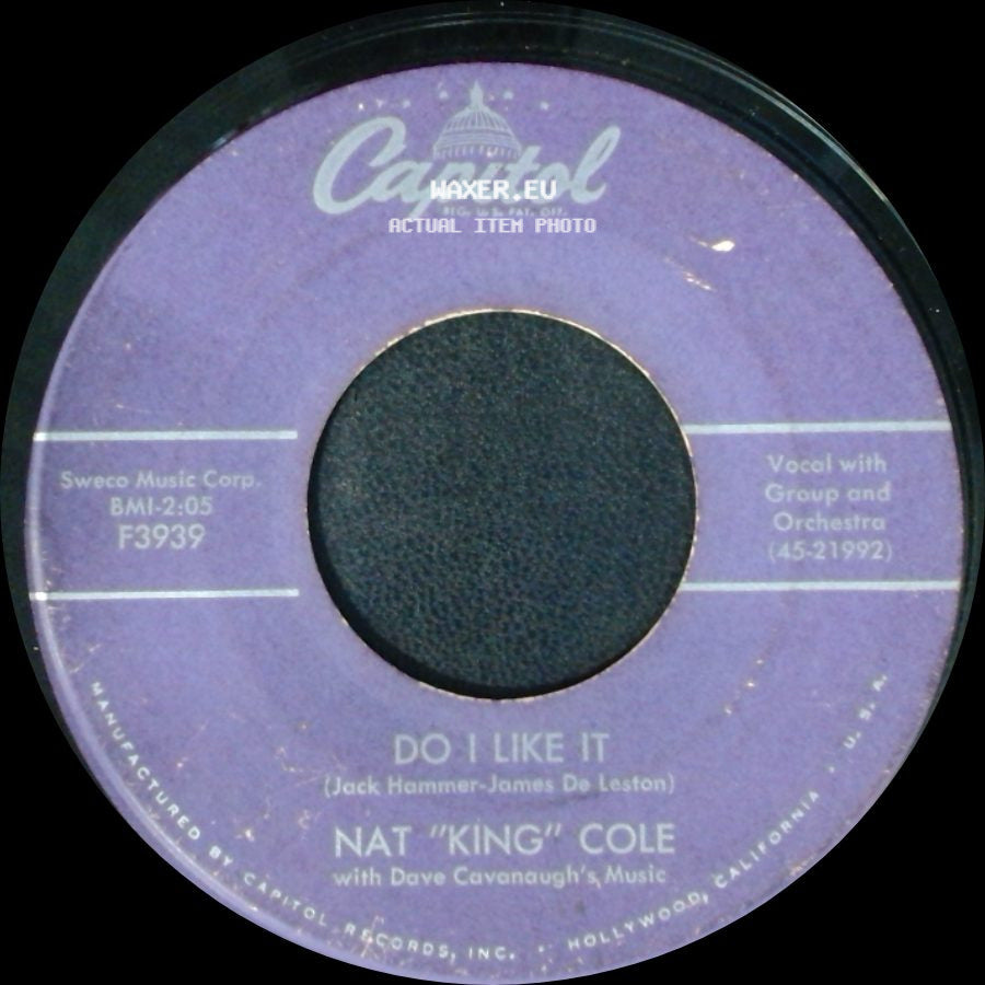 Nat "King" Cole - Do I Like It / Looking Back side A