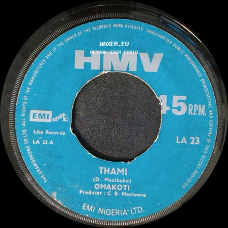 Omakoti - Amakhekhe / Thami side B