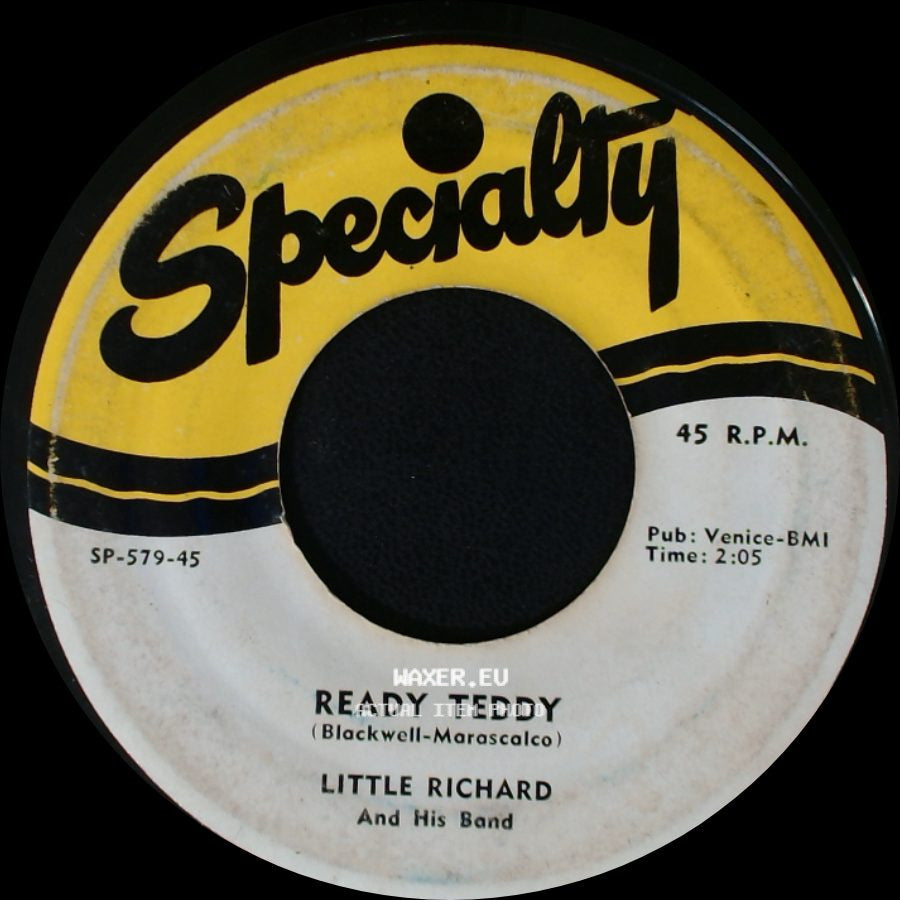 Little Richard And His Band - Ready Teddy / Rip It Up side A